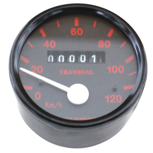 Compteur Transval 120Km-H Pour PEUGEOT 103 SP (Avec Demultiplicateur + Transmission)