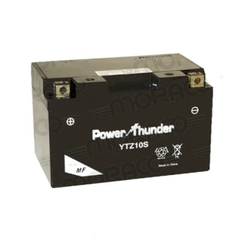 Batterie 12V YTZ10S (Prête à monter) - POWER THUNDER