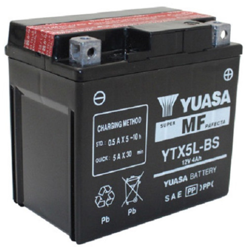 Batterie 12V YTX5L-BS YUASA (acide fourni)