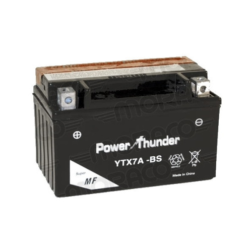 Batterie 12V YTX7A-BS Power Thunder