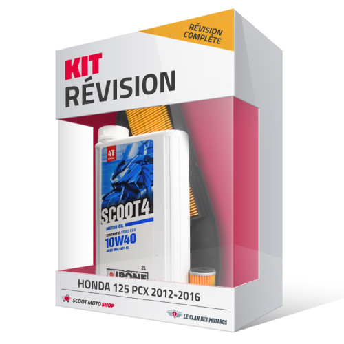 Kit révision HONDA 125 PCX 2012-2016 (Révision complète)