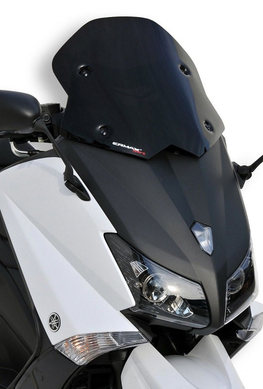 Pare Brise Bulle Sport ERMAX 45cm Yamaha TMAX 530 2012-2015 Noir Clair 030203110