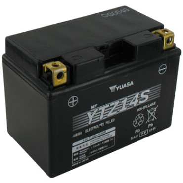 Batterie 12V YTZ14S YUASA GEL (Prête à monter)