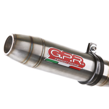 Silencieux GPR Deeptone inox MV AGUSTA BRUTALE 675 2013/15 - RR - DRAGSTER - DRAGSTER RR  CEE