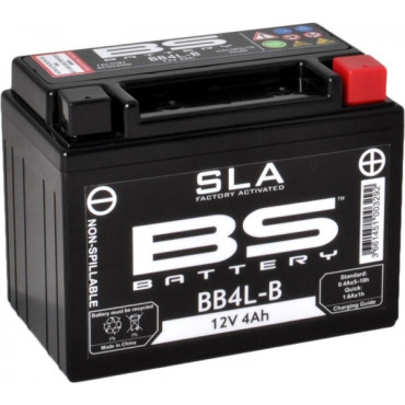 Batterie 12V YB4L-B SLA (Prête à monter) - BS BATTERY