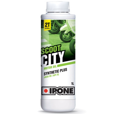 Huile 2T Ipone Scoot CITY Synthetic plus (1L)