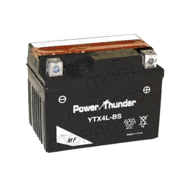 Batterie 12V YTX4L-BS - POWER THUNDER