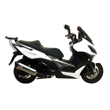ECHAPPEMENT COMPLET MAXI OVAL GIANNELLI TITANE CARBONE KYMCO XCITING 400I 2012-2016