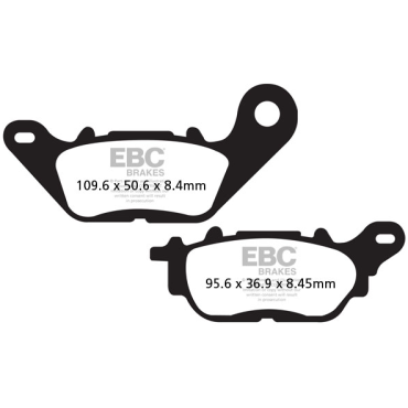 Plaquettes de frein EBC SFA464